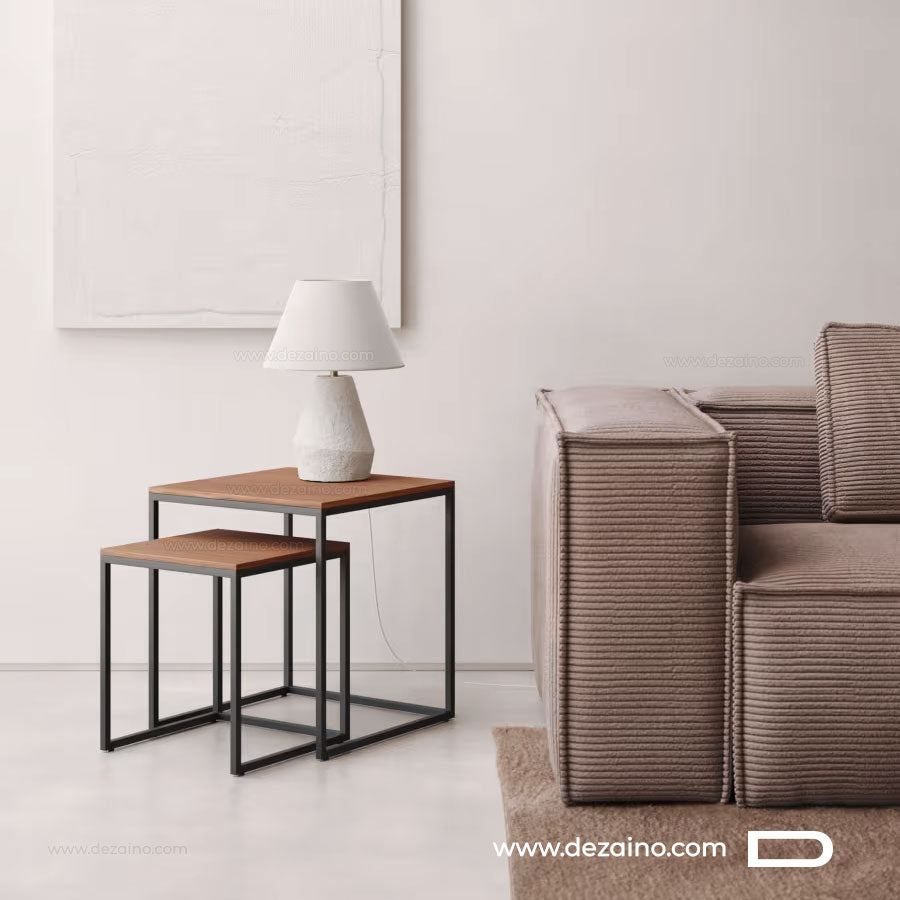 Yoan - Pack tables d'appoint